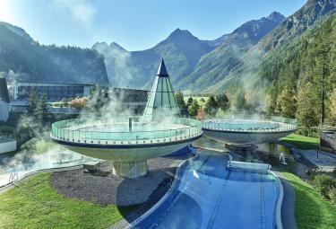 Photo de l'article Aqua Dome, fabuleux complexe thermal et hôtelier