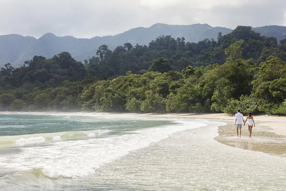 The Datai Langkawi beach is ranked among the ten most beautiful beaches in the world.